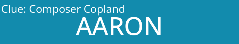 Composer Copland