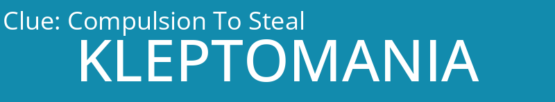 Compulsion To Steal