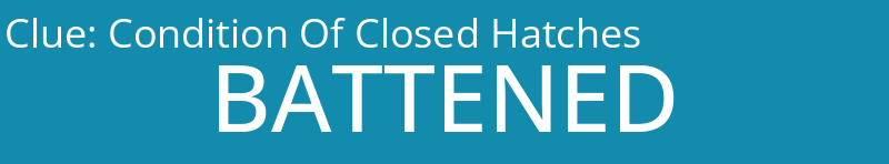 Condition Of Closed Hatches