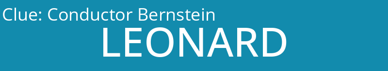Conductor Bernstein