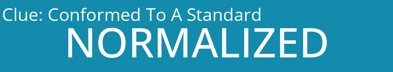 Conformed To A Standard
