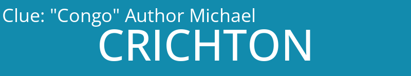 "Congo" Author Michael