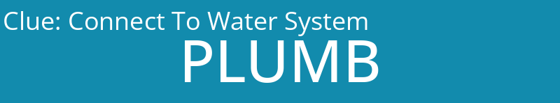 Connect To Water System