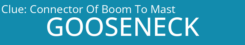 Connector Of Boom To Mast