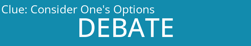 Consider One's Options