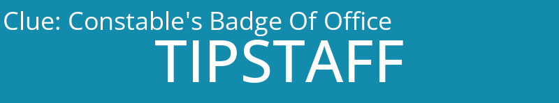 Constable's Badge Of Office