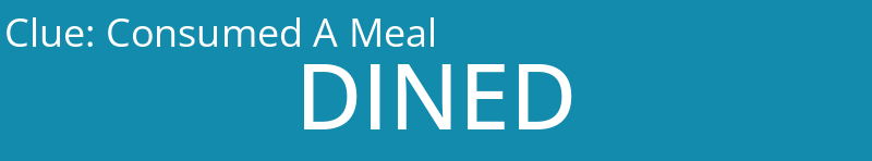 Consumed A Meal