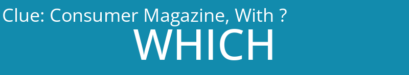 Consumer Magazine, With ?