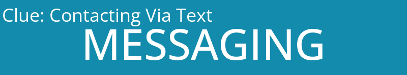 Contacting Via Text