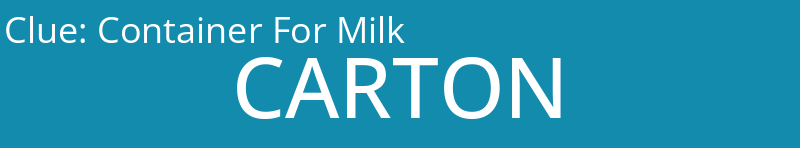 Container For Milk