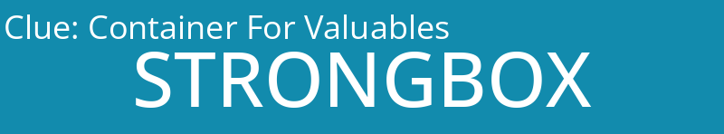 Container For Valuables