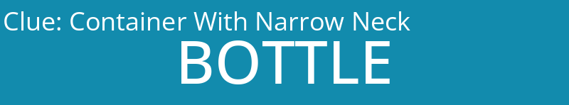 Container With Narrow Neck