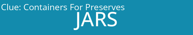 Containers For Preserves