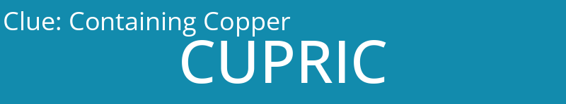 Containing Copper