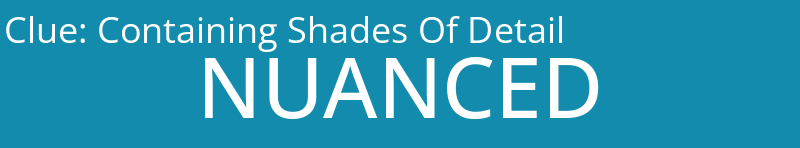 Containing Shades Of Detail