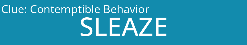 Contemptible Behavior