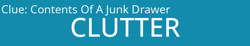 Contents Of A Junk Drawer