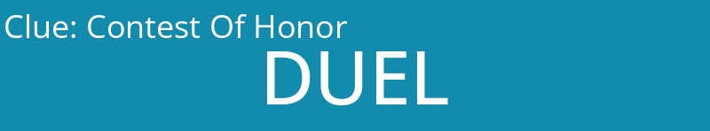 Contest Of Honor