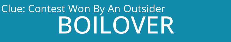 Contest Won By An Outsider