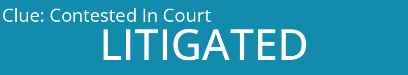 Contested In Court