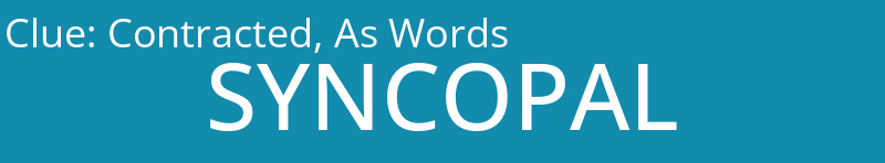 Contracted, As Words