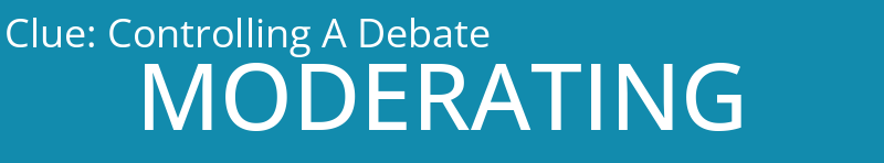 Controlling A Debate
