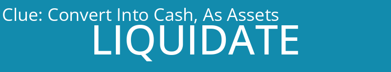 Convert Into Cash, As Assets