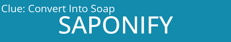 Convert Into Soap