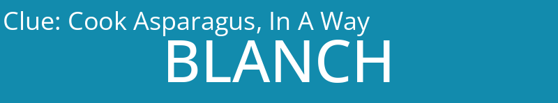 Cook Asparagus, In A Way