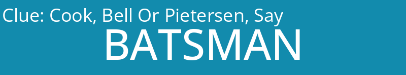 Cook, Bell Or Pietersen, Say