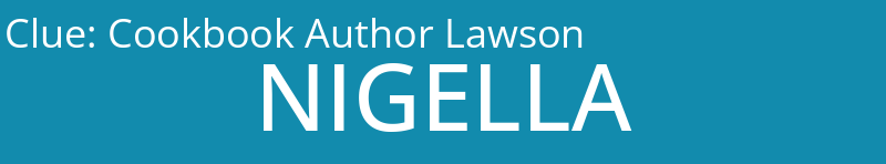 Cookbook Author Lawson