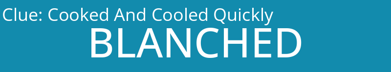 Cooked And Cooled Quickly