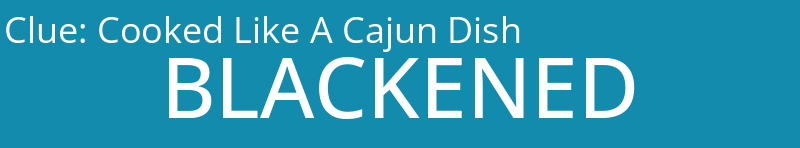 Cooked Like A Cajun Dish