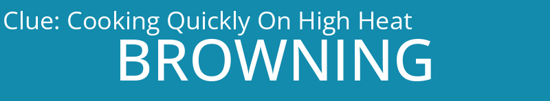 Cooking Quickly On High Heat