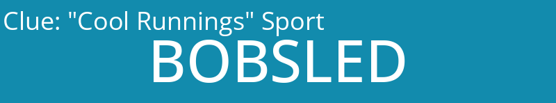 "Cool Runnings" Sport