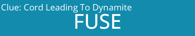 Cord Leading To Dynamite