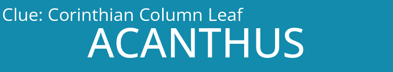 Corinthian Column Leaf