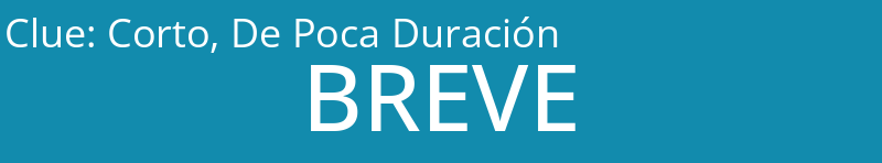 Corto, De Poca Duración