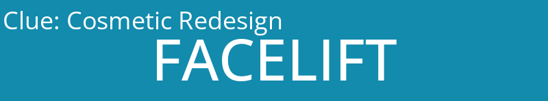 Cosmetic Redesign
