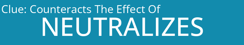 Counteracts The Effect Of