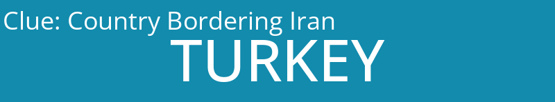 Country Bordering Iran