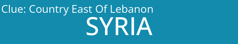 Country East Of Lebanon