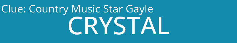 Country Music Star Gayle