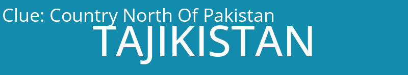 Country North Of Pakistan