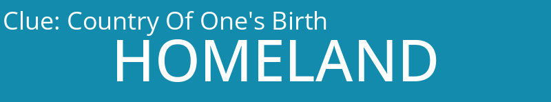 Country Of One's Birth