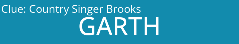 Country Singer Brooks