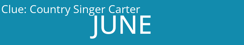 Country Singer Carter