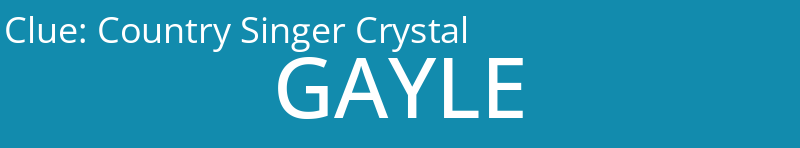 Country Singer Crystal