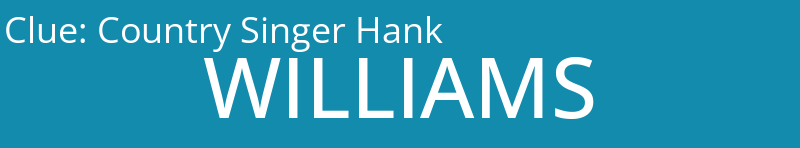 Country Singer Hank