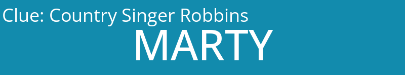 Country Singer Robbins